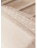 Cotton Polka Dots Tulle Layered Flower Girl Dress